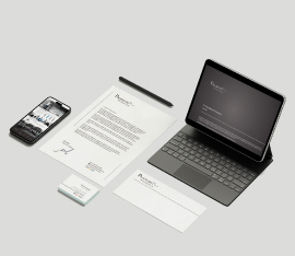 Diseño papelería Producer Plus