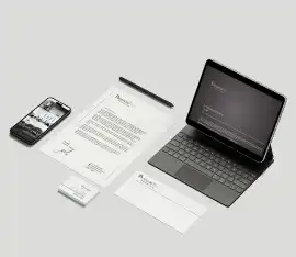 Diseño papelería Producer Plus
